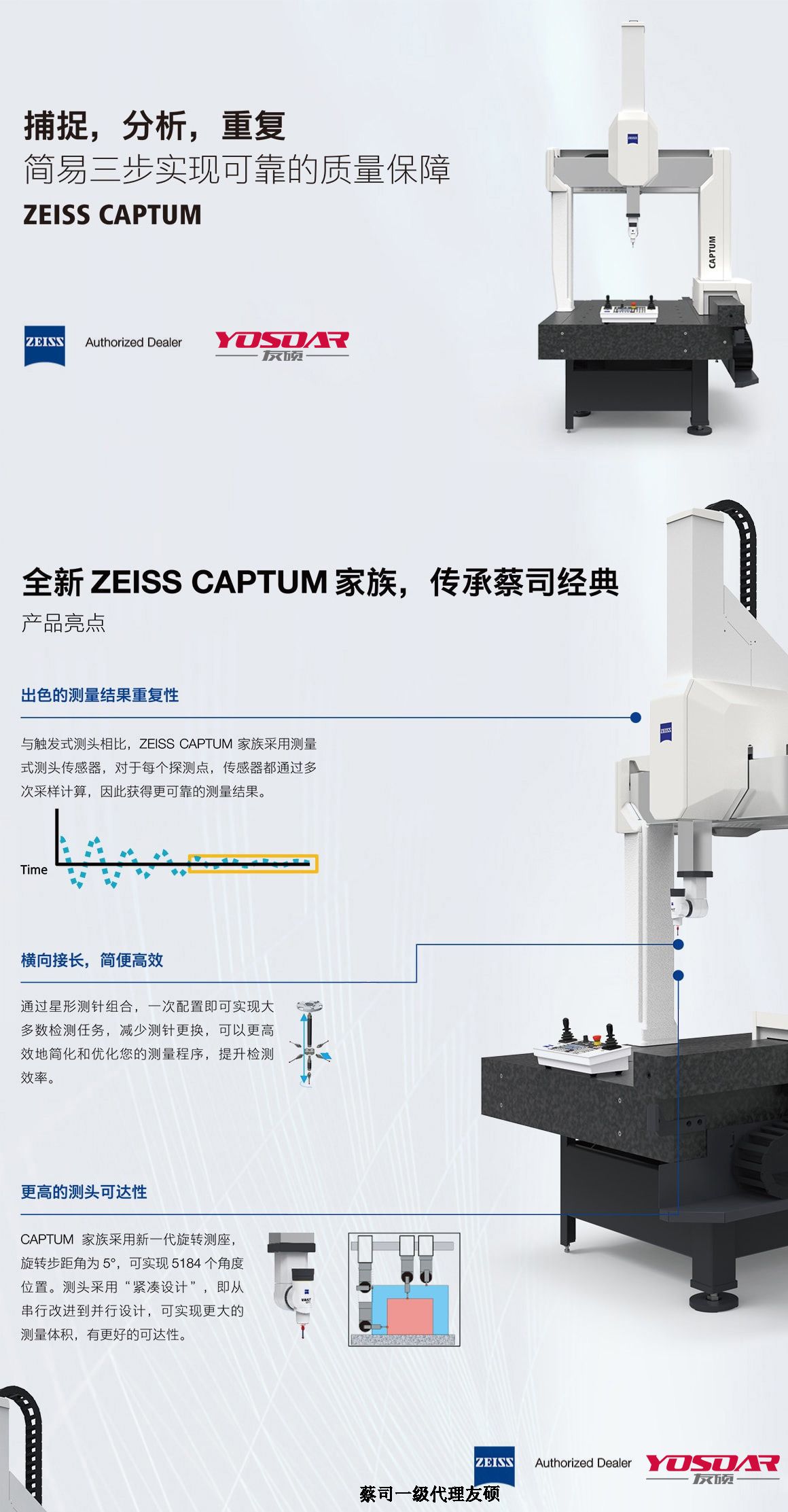 武清蔡司三坐标CAPTUM